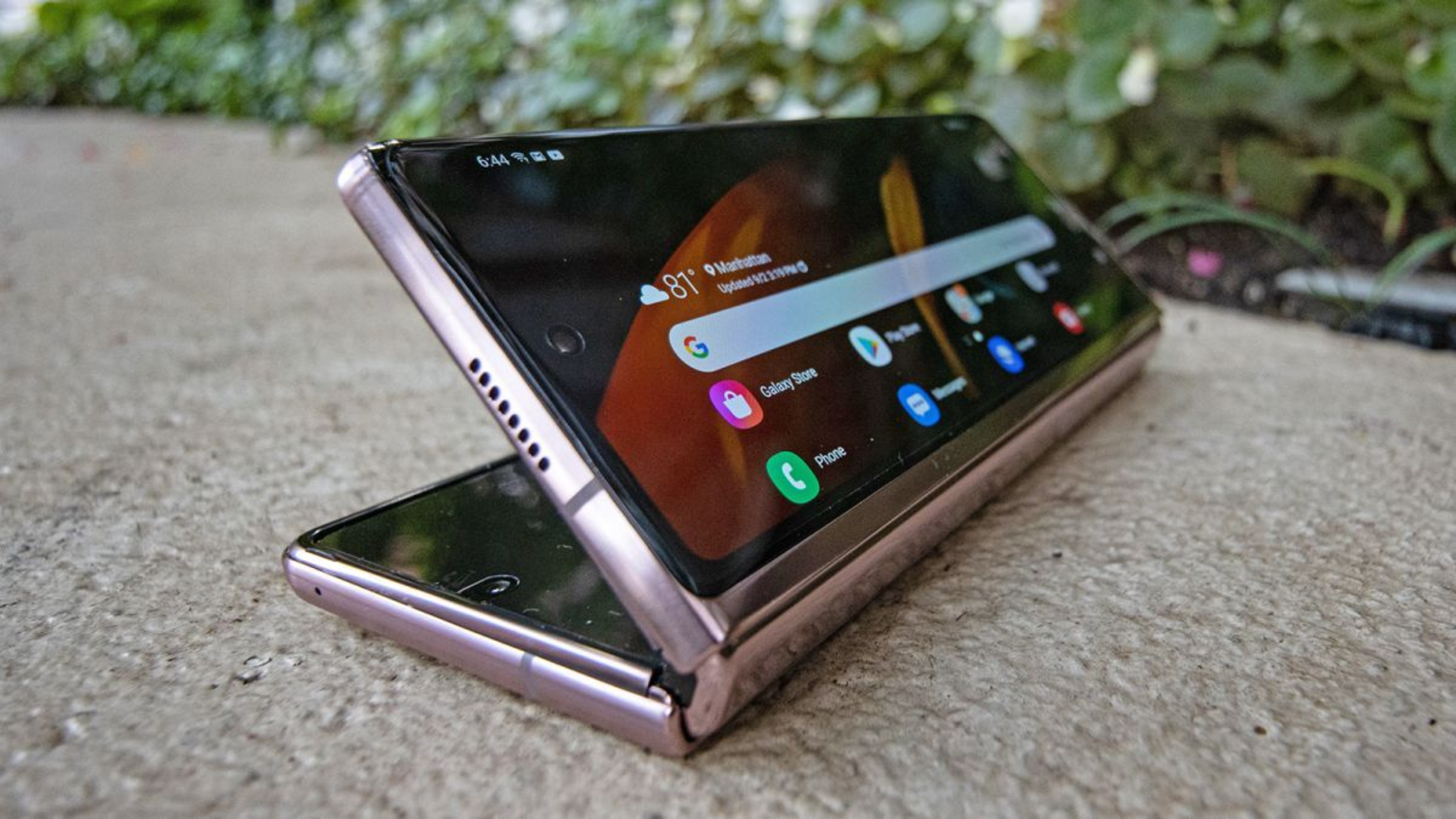 Samsung foldable phone
