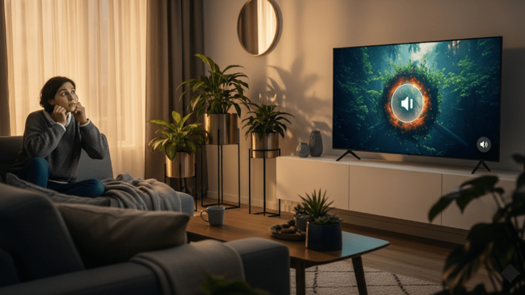 TV volume problem